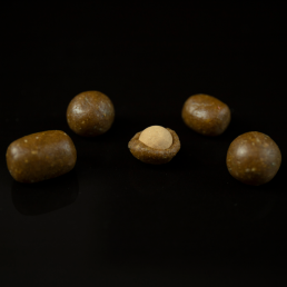 cork balls wrapped in hookbait paste